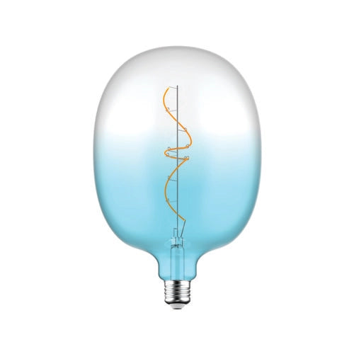 Luce Bella Blue Round Vase E27 LED 160lm Warm White 5W Globe