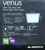 Venus 20W LED Ultra Slim Panel Light with Frame
