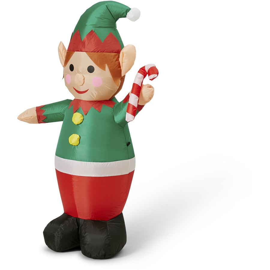 Mirabella Christmas Low Voltage 1.2m Inflatable Elf / White LED - TheITmart