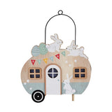 Easter Decoration Light-Up Caravan - Warm White LED