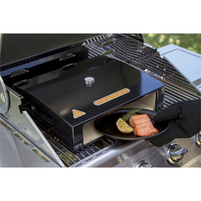 Bakerstone Barbeque Pizza Oven Box/Bake Pizza & Foods like a Wood-Fired Oven - TheITmart