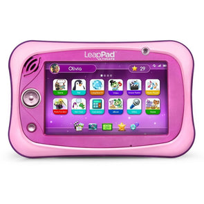 LeapFrog LeapPad Ultimate Bundle Kids Safe Learning Tablet - Green / Pink