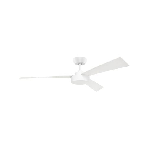 Brilliant 21585/05 132cm 3 Blades Fairwind Ceiling Fan - White - TheITmart
