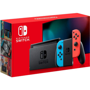 Nintendo Switch Console - Neon with 4.5-9 hours Battery Life