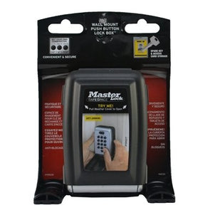 Master Lock Select Access Wall Mount Push Button Key Safe