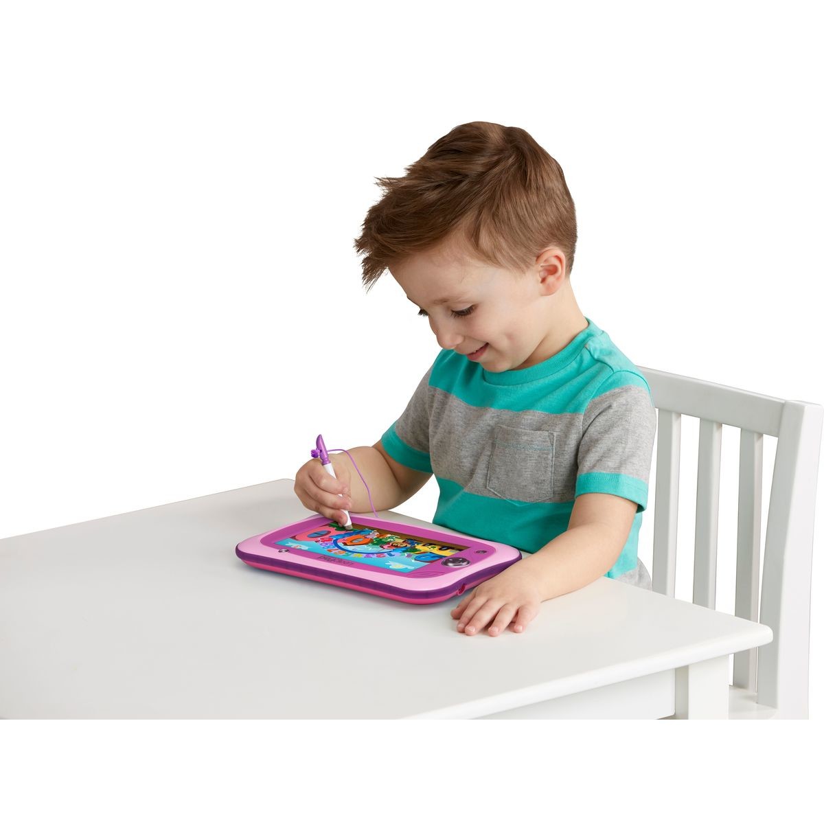 LeapFrog LeapPad Ultimate Bundle Kids Safe Learning Tablet - Green / Pink - TheITmart