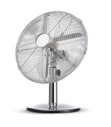 Celsius 30cm Chrome Desk Fan CELDF185 /Great for Small Rooms/ Oscillation/ Tilt Adj - TheITmart