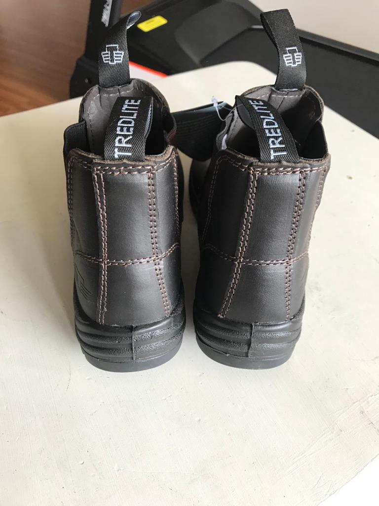 Tredlite  Rosedale II  Work Boats/ Safety Shoes Size 8.5 - Colour Claret - TheITmart