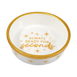Dog Christmas Bowl Pack / Green, golden, white, cream & pink - TheITmart