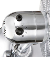 Celsius 30cm Chrome Desk Fan CELDF185 /Great for Small Rooms/ Oscillation/ Tilt Adj - TheITmart