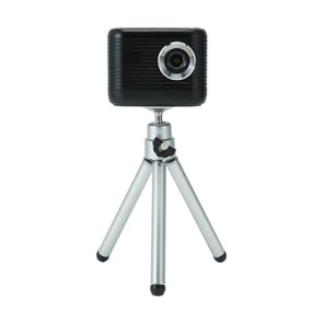 Mini DLP LED Projector - Black /Rechargeable Battery/ 640 x 360 Resolution