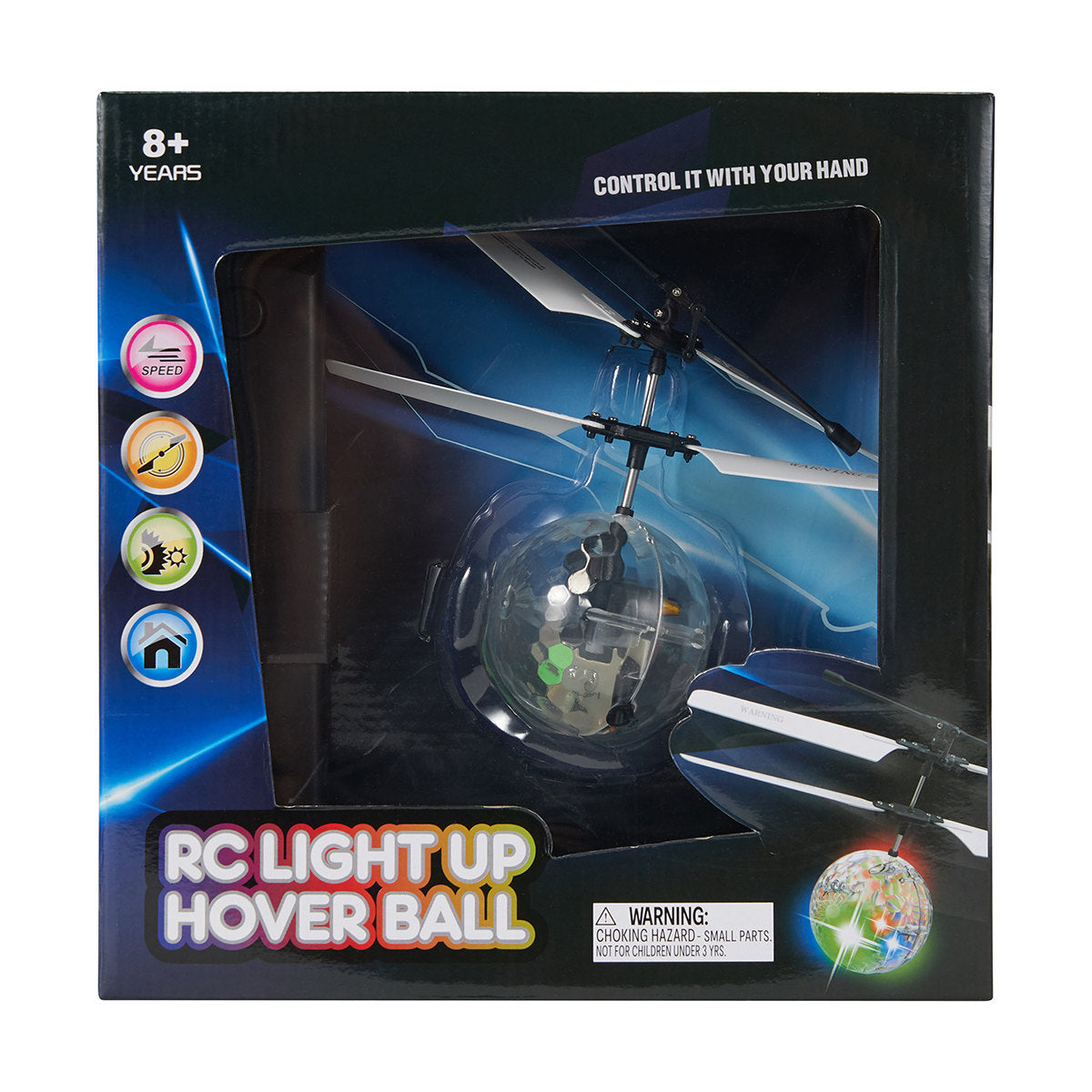 Remote Controlled Light Up Hover Ball Toy Suitable for Ages 8+ Years