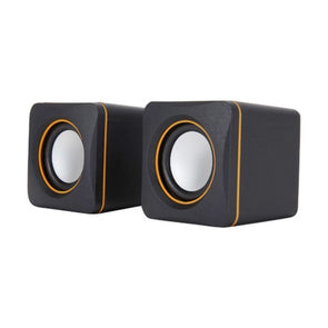 Anko Small 3W Desktop PC Speakers - Black
