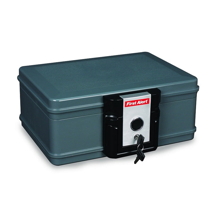 First Alert Fire Safe and Waterproof Protection Chest / Slate - Waterproof