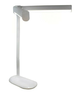 Luce Bella Twin T5 LED Desk Lamp Table Top 5W Light 180d Energy Saving 43cm H