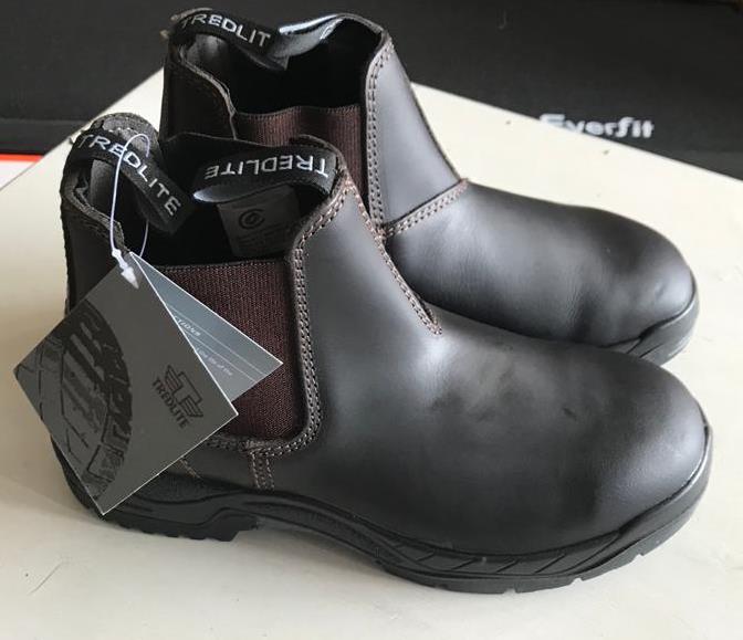 Tredlite Rosedale II Work / Safety Shoes,  Size 9.5 Colour - Claret - TheITmart