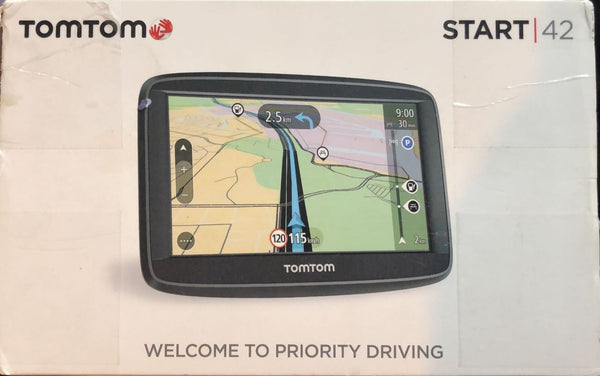 TomTom Start 42 Vehicle GPS Navigator - Black / Ex-Display