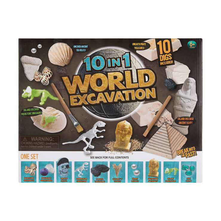 10 in 1 World Excavation Kit for Ages 6+ Educational