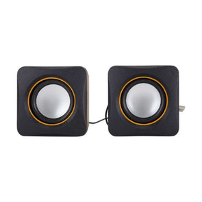Anko Small 3W Desktop PC Speakers - Black