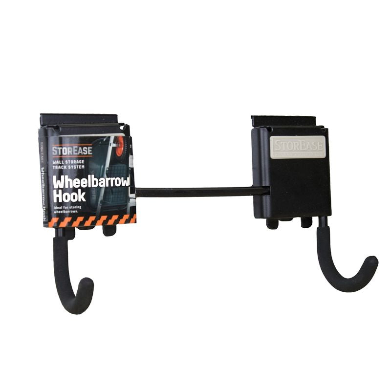 StorEase Heavy Duty Wheelbarrow Hook / Ideal Garage, Laundry or Workshop