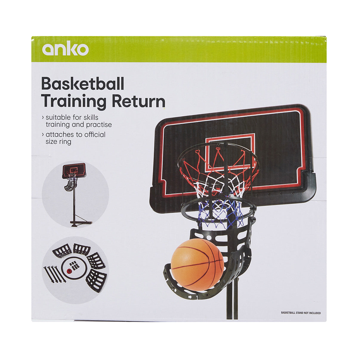 Anko Basketball Training Return Kit / Suitable for Skills Training & Practice - TheITmart