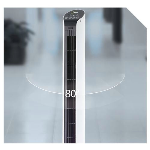 Arlec 120cm Rialto DC Tower Fan With Remote Control / ATF212