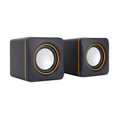 Anko Small 3W Desktop PC Speakers - Black