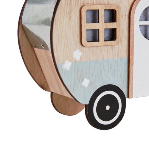 Easter Decoration Light-Up Caravan - Warm White LED