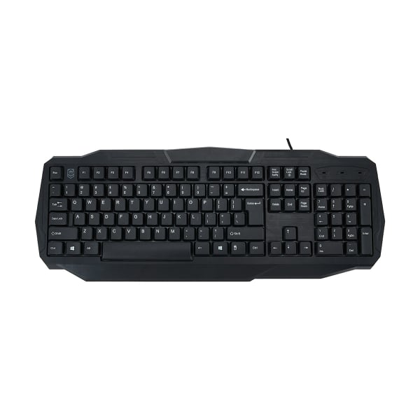 4-in-1 Gaming Combo Pack with LED lights - Black /USB Powered/Remote Control