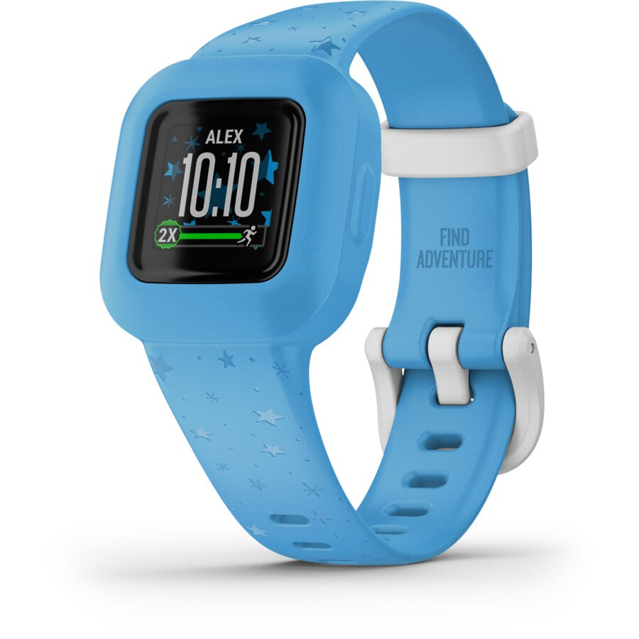 Garmin Vivofit Jr 3 - Floral Pink/Black Panther/Princess icons & More