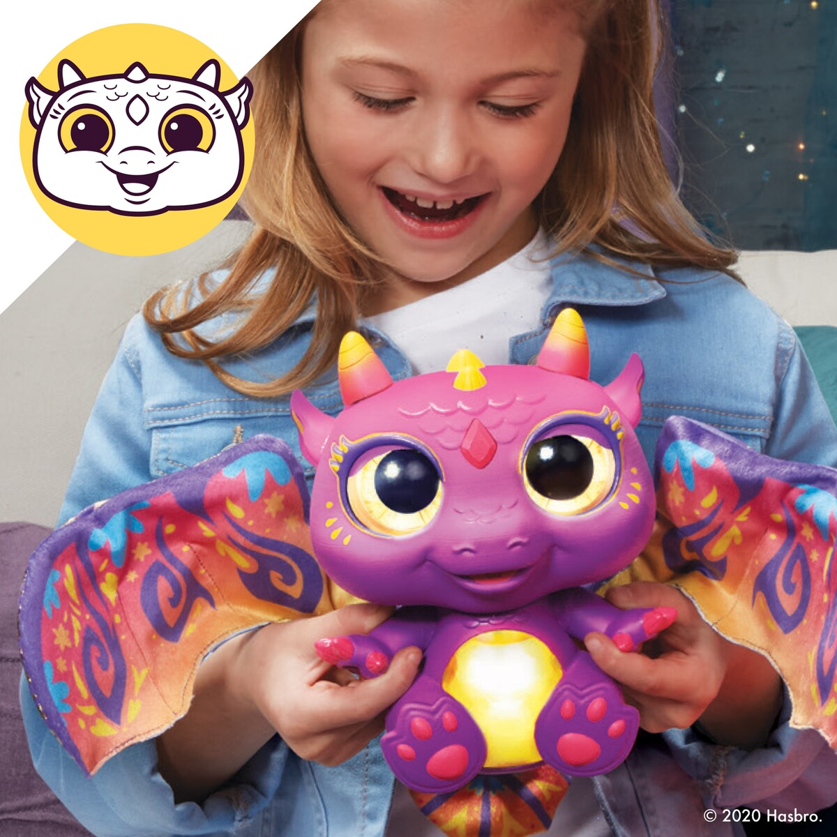 FurReal Moodwings Baby Dragon Interactive Pet Plush Toy - TheITmart
