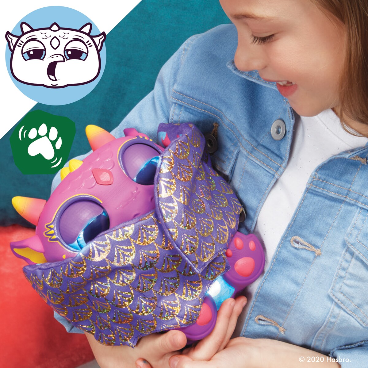 FurReal Moodwings Baby Dragon Interactive Pet Plush Toy - TheITmart