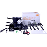 Brilliant Basics Starter Set Cookware 15 Pieces - TheITmart