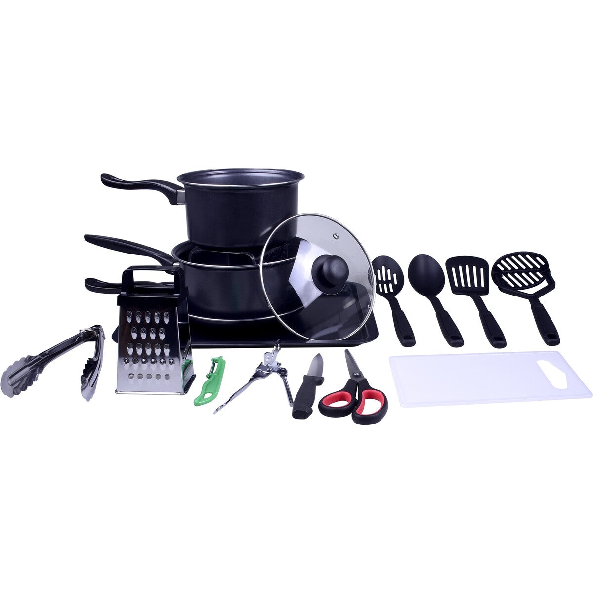 Brilliant Basics Starter Set Cookware 15 Pieces - TheITmart