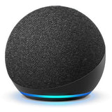 Amazon Echo Dot (4th Gen) Clock with Alexa - Glacier White/ Twilight Blue/ Charcoal