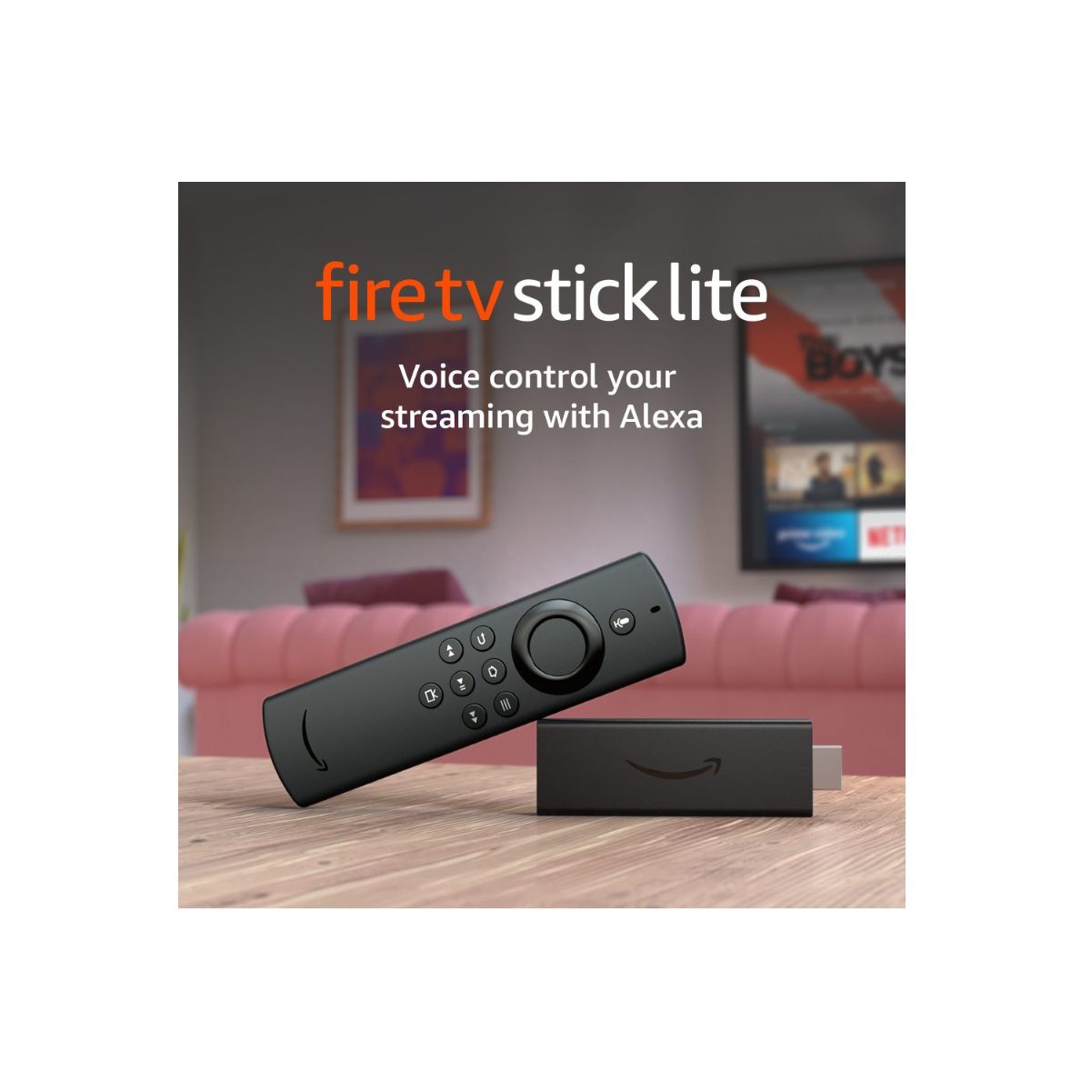 Amazon Fire TV Stick Lite with Alexa Voice Remote Lite