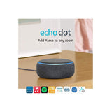 Amazon Echo Dot 3rd Gen - Sandstone/Charcoal/Heather Gray