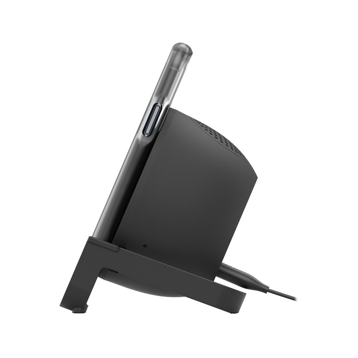 Belkin Wireless Charging Stand + Speaker / Black