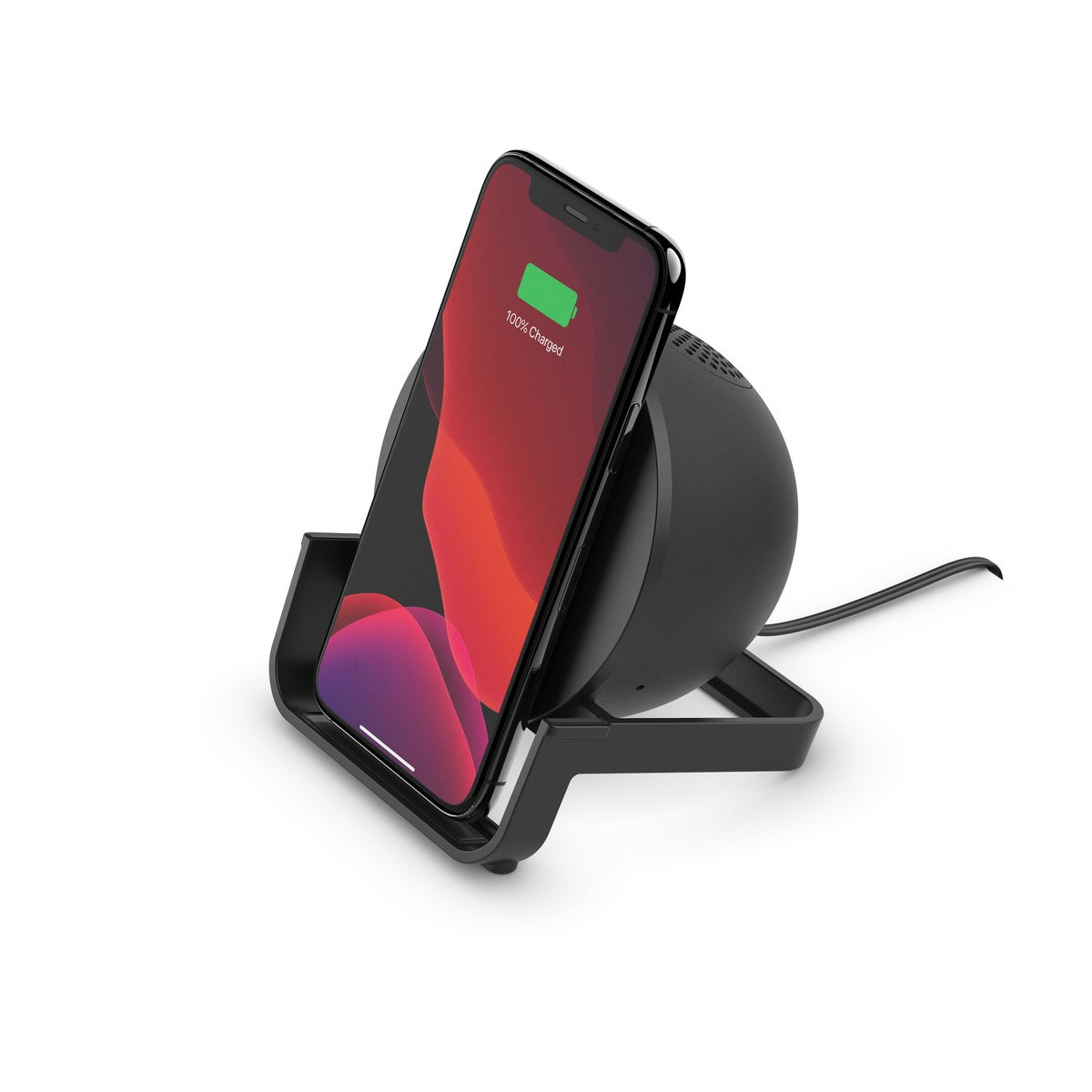 Belkin Wireless Charging Stand + Speaker / Black
