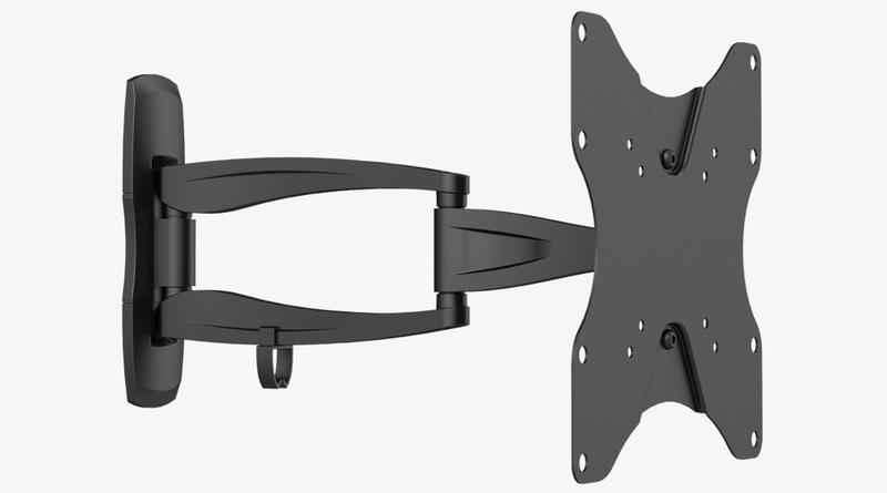 EZYMOUNT RED Single Arm LCD Swivel Bracket 19" - 37" 400 X 200 Vesa 20Kg 19~37" Max TV Weight: 20Kg,