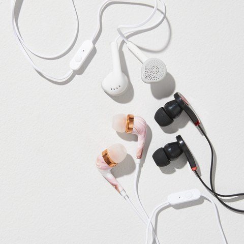 Anko Earphones Blush Swirl / Pink