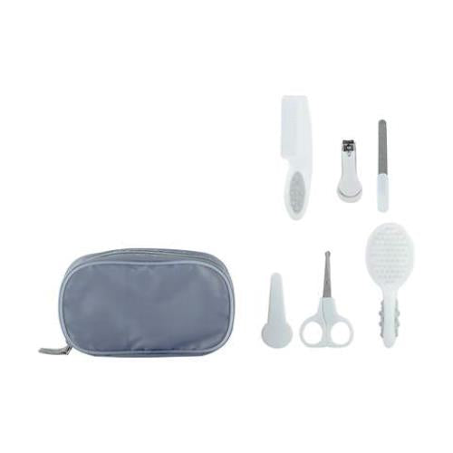 5 Piece Pet Grooming Kit - White & Grey
