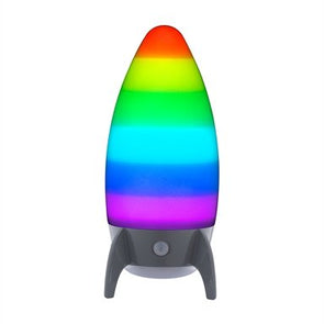 Arlec Rocket 3 Colour Changing LED Motion Activated Night Light - Grey