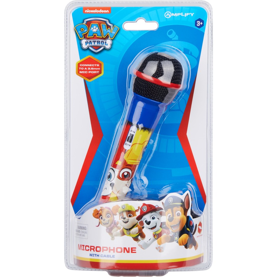 Paw Patrol Kids Wired Microphone/ No batteries needed - TheITmart