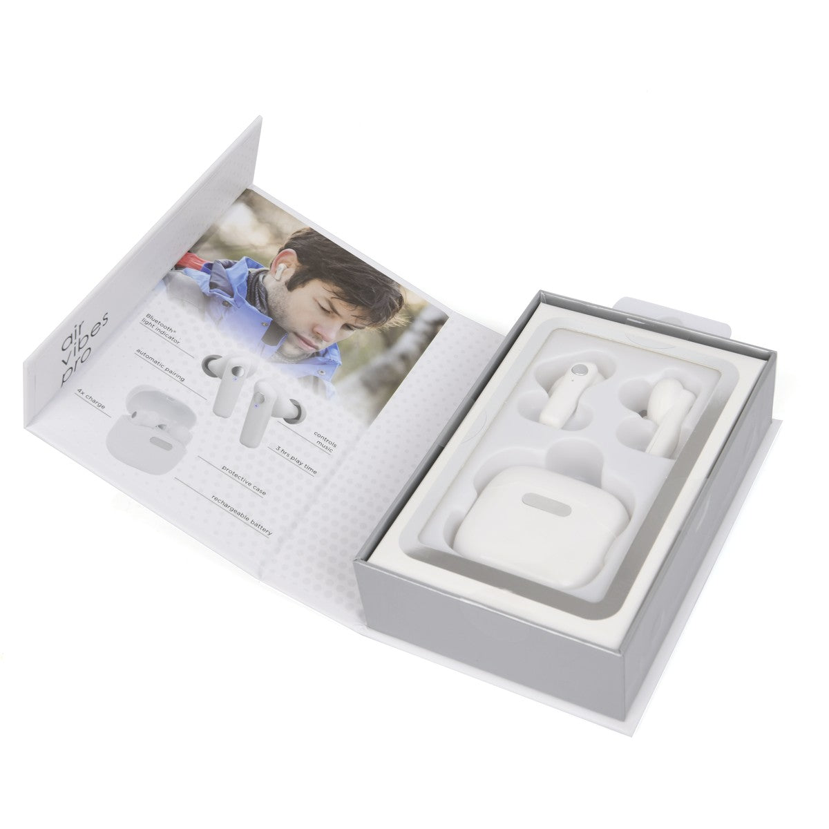 Vivitar Air Vibes Pro - Black / White - TheITmart