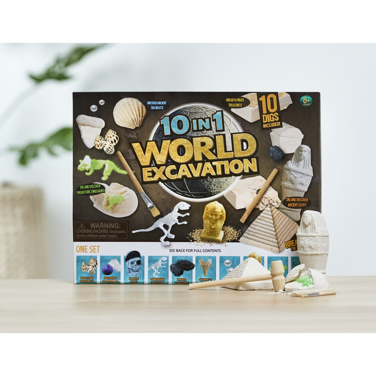10 in 1 World Excavation Kit for Ages 6+ Educational