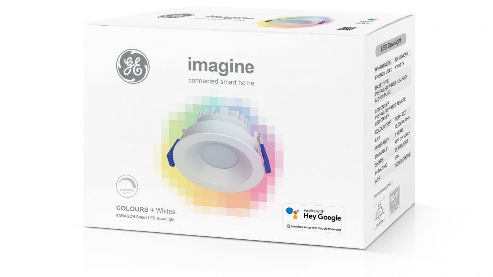 GE Imagine Paragon Colours + White Downlight/ LED Light - TheITmart