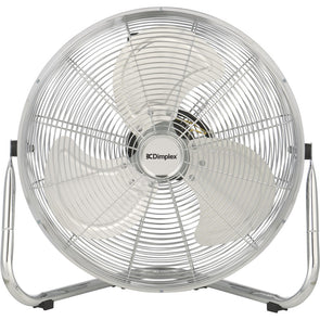 Dimplex 40cm High Velocity Floor Fan/60W High Velocity Motor/ Tilt Adjustable Head