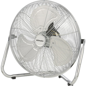Dimplex 40cm High Velocity Floor Fan/60W High Velocity Motor/ Tilt Adjustable Head