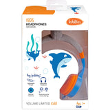 Techxtras Light Kids Volume Limited Headphones - Shark / Suitable for Ages 3+ Years